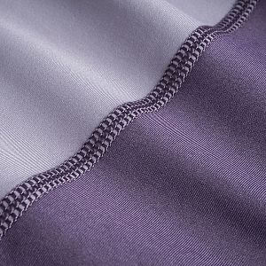 Swix tričko se stojáčkem RaceX Dry W dusty purple / light purple dámské funkční tričko detail šev