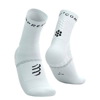 Compressport Pro Marathon Socks V2.0 white/black
