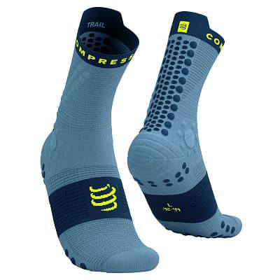 Compressport Pro Racing Socks V4.0 Trail denim/poseidon