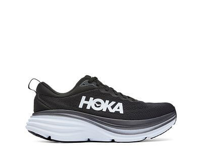 Hoka Bondi 8 Wide M black / white