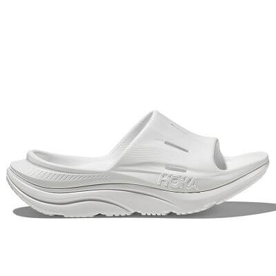 Hoka Ora Recovery Slide U white / white