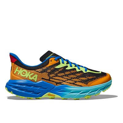 Hoka Speedgoat 5 M solar flare / diva blue