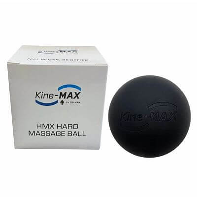 Kine-MAX HMX Hard Massage Ball - černý