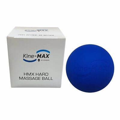 Kine-MAX HMX Hard Massage Ball - modrý