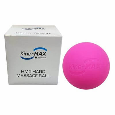 Kine-MAX HMX Hard Massage Ball - růžový