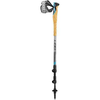 Leki Cross Trail TA dark anthracite / light anthracite / lightblue - 100-135 cm