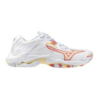 Mizuno Wave Lightning Z8 W white / calypso coral / pale banan Mizuno Wave Lightning Z8 W white / calypso coral / pale banan
