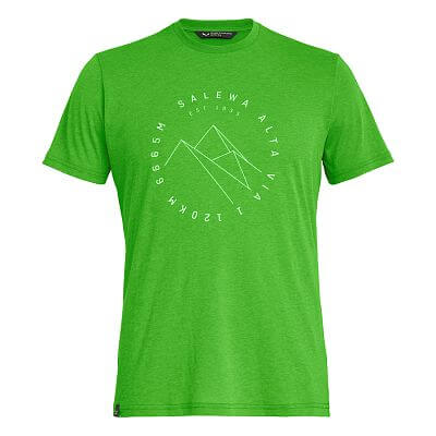 Salewa Alta Via Dry S/S Tee M pale frog melange