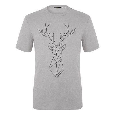 Salewa Big Deer SS Tee M heather grey