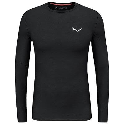 Salewa Cristallo Warm AMR L/S Tee M black out