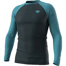 Dynafit Tour Light Merino Long Sleeve Shirt Men storm blue