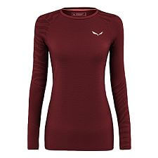 Salewa Cristallo Warm AMR L/S Tee W syrah