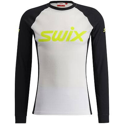 Swix tričko RaceX Classic Long Sleeve M black/lime