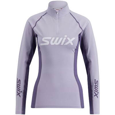 Swix tričko se stojáčkem RaceX Dry W dusty purple / light purple