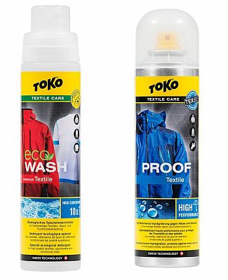 Toko Duo-Pack Textile Proof & Eco Textile Wash 250ml